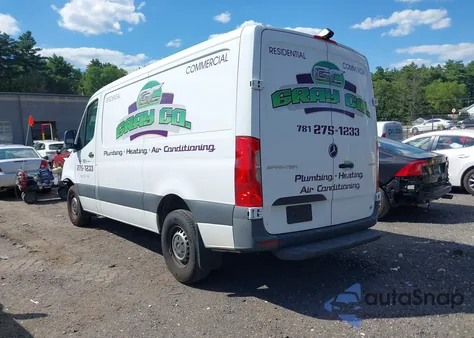 2020 Mercedes-Benz Sprinter 2500 Standard Roof V6 z USA, uszkodzony, nr VIN W1Y4EBHY0LT037749